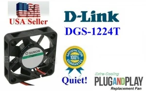 D-Link DGS-1224T Quiet Replacement Fan 1x new fan - Picture 1 of 5