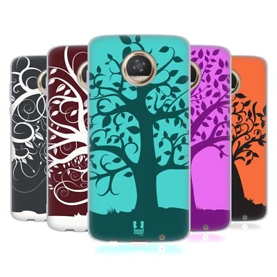 HEAD CASE DESIGNS SWIRLY TREES SOFT GEL CASE FOR MOTOROLA PHONES - Image 1 of 4