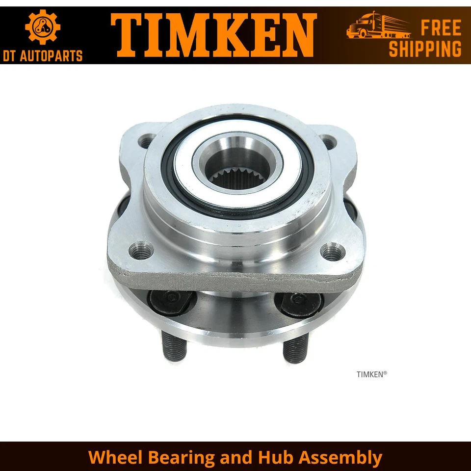 Conjunto de cojinete de rueda y buje delantero Timken 1992 para Dodge Shadow 1991-1994 tracción delantera Foto 1 de 4