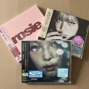 BLACKPINK( JENNIE / ROSÉ / LISA ) 3-disc Japan limited edition set K-pop New - Imagen 1 de 1