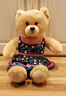 Reduced- Top Quality Expensive(Rrp £28) V Velvety Build A Bear With Pretty Dress