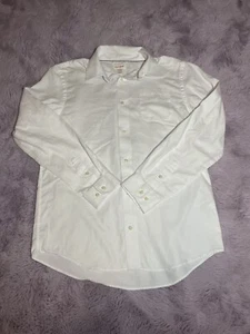 Cat & Jack XL (14) Boys Button Down Shirt Long Sleeve  - Picture 1 of 5