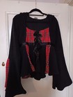 Nubia alternative hoodie/jumper with batwings in size L