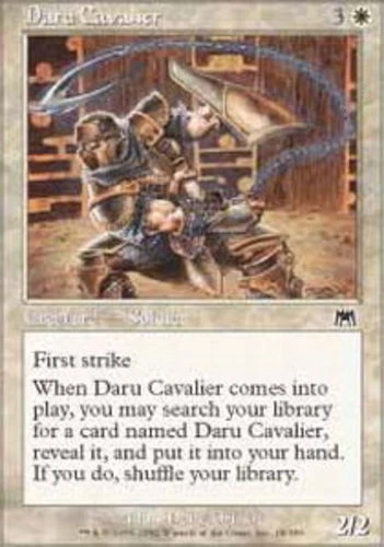 Daru Cavalier - Foil ~ Damaged Onslaught MTG Magic UltimateMTG White Card - Image 1 of 1