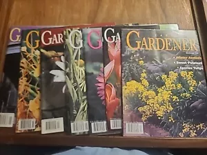 Carolina Gardener Magazine 1999 Lot Of 7 Magazines - Picture 1 of 8