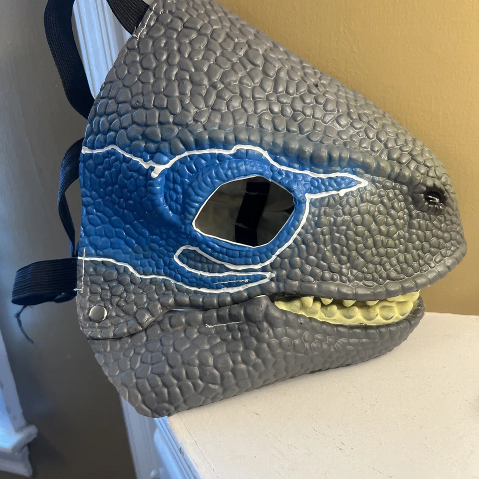 Dinosaurio Velociraptor Dinosaurio Dino Máscara Móvil Cretácico Juegos con disfraces Niño Foto 1 de 2