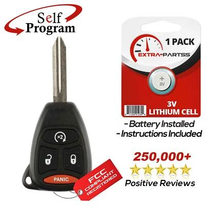 For 2007 2008 2009 2010 2011 Dodge Nitro Keyless Entry Key Car Remote Fob Foto 1 de 4