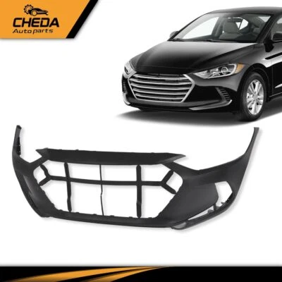 NEW Front Bumper Cover Replacement Fit for 2017-2018 Hyundai Elantra Sedan US - Image 1 of 4