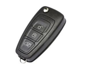 3 Button Flip Key Case for Ford Transit Connect MK8 2015 - 2020 Remote Fob Shell - Bild 1 von 4