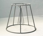 1 Clip-on Wire Shade Frame for Chandeliers & Sconces, DIY Industrial lamp shade