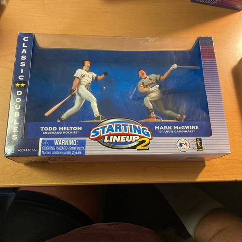 Starting Lineup 2 Todd Helton Mark McGwire Classic Doubles 2000 Rockies Cardinal Cover