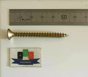 Timco gelbe Pozi-Senkholzschrauben (55 mm Länge/5,0 mm Stärke)  - Bild 1 von 1