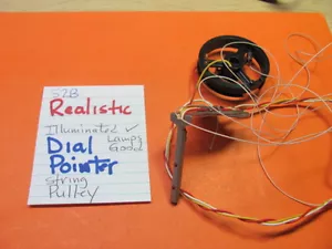 📈RECEPTOR REALISTA STA-52B PUNTERO DIAL ILUMINADO CUERDA POLEA LED TRABAJO - Imagen 1 de 1