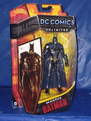 FIGURA DE BATMAN INJUSTICIA CLÁSICOS DC UNIVERSE MATTEL RARA Foto 1 de 3