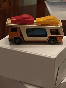 Vintage 1978 MATCHBOX CAR TRANSPORTER Diecast Toy Car Complete Nice - Picture 1 of 3