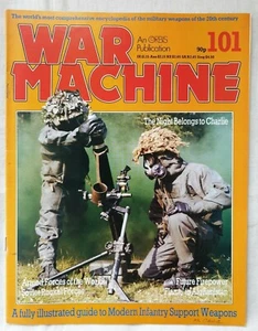 Máquina de Guerra Edición 101 Orbis Publishing 1984 Armas de Apoyo de Infantería Moderna - Imagen 1 de 4