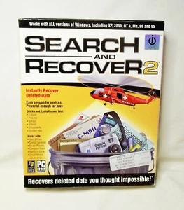 Search and Recover 2 von iolo Tech für Win XP, gelöschte Dateien wiederherstellen (neu versiegelt) - Bild 1 von 6
