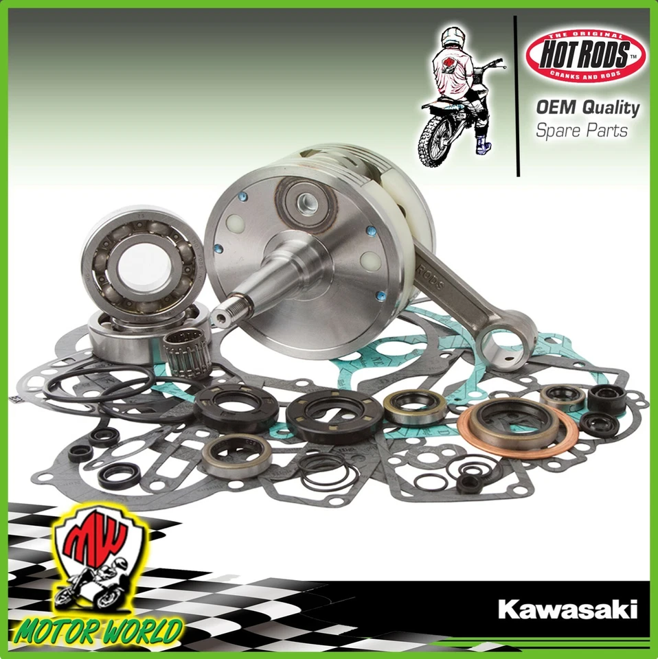 Set Vilebrequin Renforcé Hot Rods Kawasaki KX 250 1997 1998 1999 2000 2001 - Photo 1/1