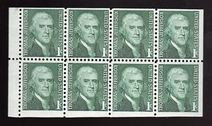 US # 1278a (1965) 1c - MNH - Grade: FVF - EFO:  No staple holes in selvage!! - Picture 1 of 2