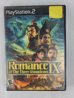 Romance of the Three Kingdoms IX Sony PlayStation 2 completo PS2 testado - HTF - Imagem 1 de 4