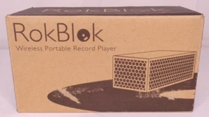 Reproductor de discos portátil inalámbrico RokBlok con altavoz incorporado y Bluetooth probado - Imagen 1 de 8