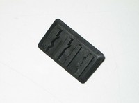BMW E46 M3 Arrière Gauche Pare-Choc Support Pince Clip 51127896161 BMW E46 M3 Arrière Gauche Pare-Choc Support Pince Clip 51127896161