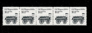 US Scott# 2131 Plate 1 Strip Of Five Mint NH - Picture 1 of 1