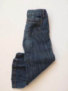 Jean BABYGAP 1969 niñas lavado medio algodón cintura ajustable pierna ancha talla 3 - Imagen 1 de 7