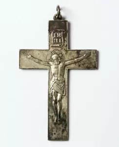 Pavlovsky pectoral silver priest cross, Павловский наперсный крест, 1797 - Picture 1 of 10