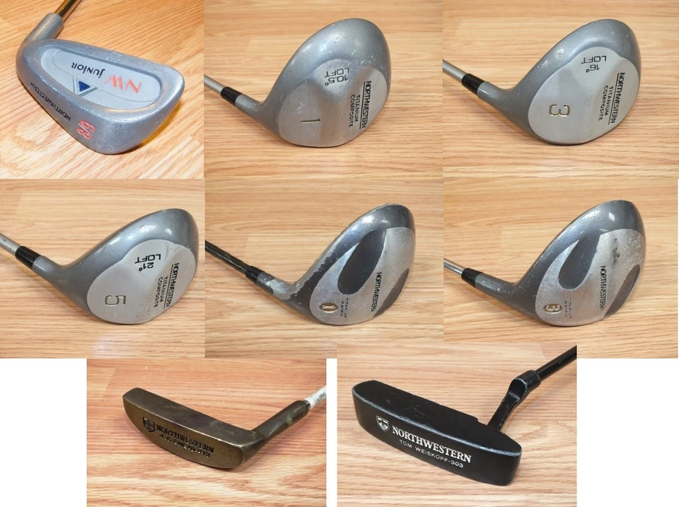 Northwestern RH Golf Club of Choice (Iron/ Putter/ Wood) Shaft w/ Grip *READ*  - Image 1 of 1