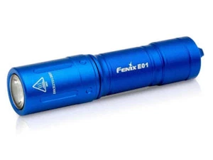 Fenix E01 V2 100 Lumen AAA Twist EDC Flashlight - Blue - Picture 1 of 4