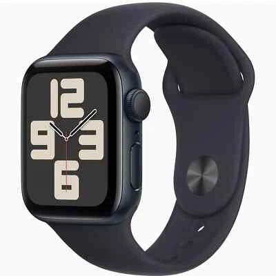 Apple Watch SE 2024 2 Gen GPS 40Mm Caja Medianoche Correa Negra - Imagen 1 de 3