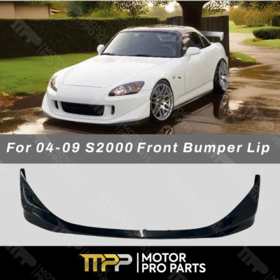 Fits 2004-2009 Honda S2000 Polyurethane Front Spoiler In Car Lip Spoiler Kit 1pc - Image 1 of 4