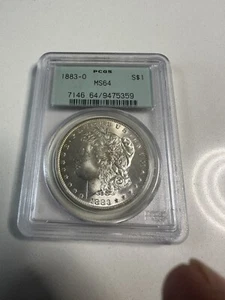 1883-O Morgan Dollar PCGS MS64 Old Green Holder - Picture 1 of 3