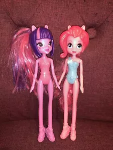 My Little Pony Equestria Mädchen 2014 Twilight Glitzer Pinkie Pie 9 Zoll Puppe Hasbro - Bild 1 von 12