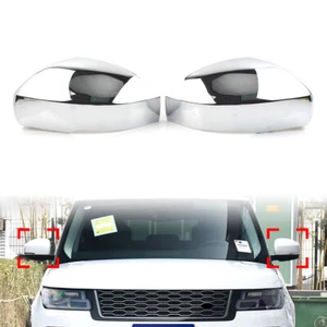 For Land Rover LR/5 Range Rover L405 Sport Vogue Pair Chrome Mirror Cover Cap - Bild 1 von 10