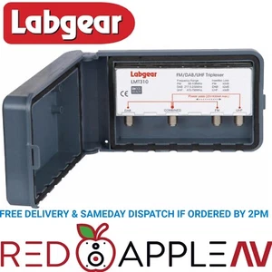 Amplificador de tope aéreo UHF triplexor Labgear LMT310NS FM, DAB y TV - Imagen 1 de 2