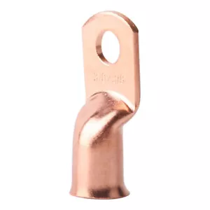 "Stud Ring Cable Lug Crimp Copper Terminals Power Ground Wire 1x 3/0 Ga AWG 3/8 - Picture 1 of 4