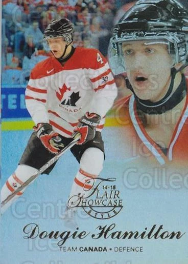 2014-15 Fleer Showcase Flair #12 Dougie Hamilton - Image 1 of 1