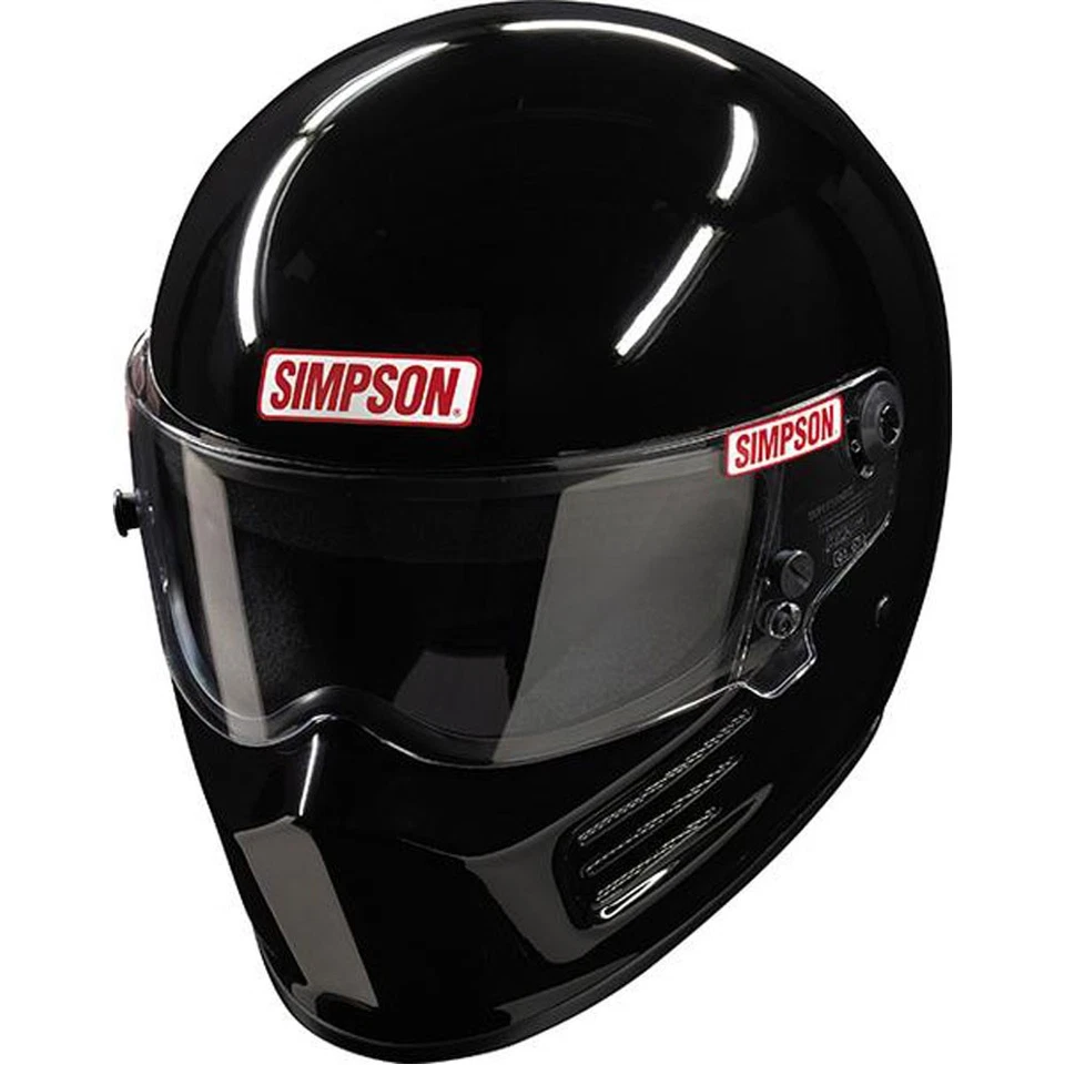 Simpson Helmet 7200052; Bandit XXL Full Face Gloss Black Snell SA2020 - Image 1 of 1