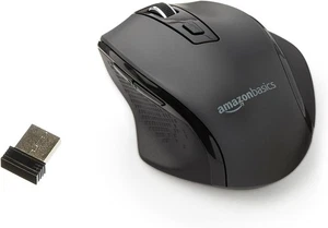 Amazon Basics Computer Mouse Wireless, Ergonomic, 2.4 GHz Optical (25 Pack) - Picture 1 of 14