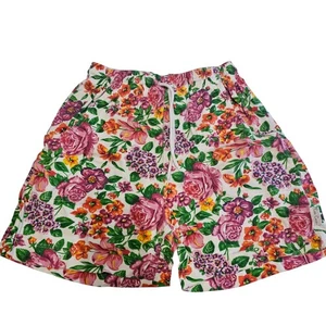 Bermudas cortas vintage Pierre Cardin florales cintura alta para mujer L 3408 - Imagen 1 de 9