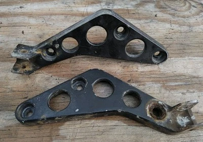 1983-1984 Honda VT500FT Ascot пассажирские кронштейны для подножек ЧИТАЙТЕ ОПИСАНИЕ НИЖЕ  - Изображение 1 из 2