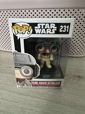POP! STAR WARS 231 YOUNG ANAKIN SKYWALKER VINYL BOBBLE- HEAD (BOX 10) - Image 1 of 4