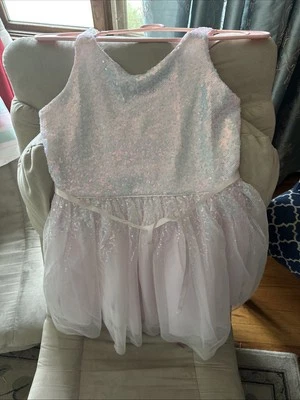 Lilt Pink Super Sensational Mega Sparkles Shiny Beautiful Party Dress Sz M 10/12 - Image 1 of 4