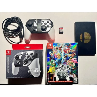 Super Smash Bros Ultimate Edición Especial (interruptor) Funciona Completo En Caja🔥¡Bonito! Foto 1 de 4