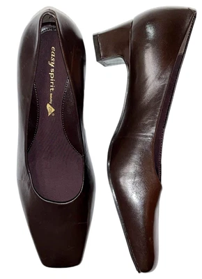 Nuevo EASY SPIRIT 8 MARRÓN ZAPATO INTELIGENTE CUERO G8EAT NOTICIAS GRANDES NOTICIAS PRIORIDAD USADO Foto 1 de 4