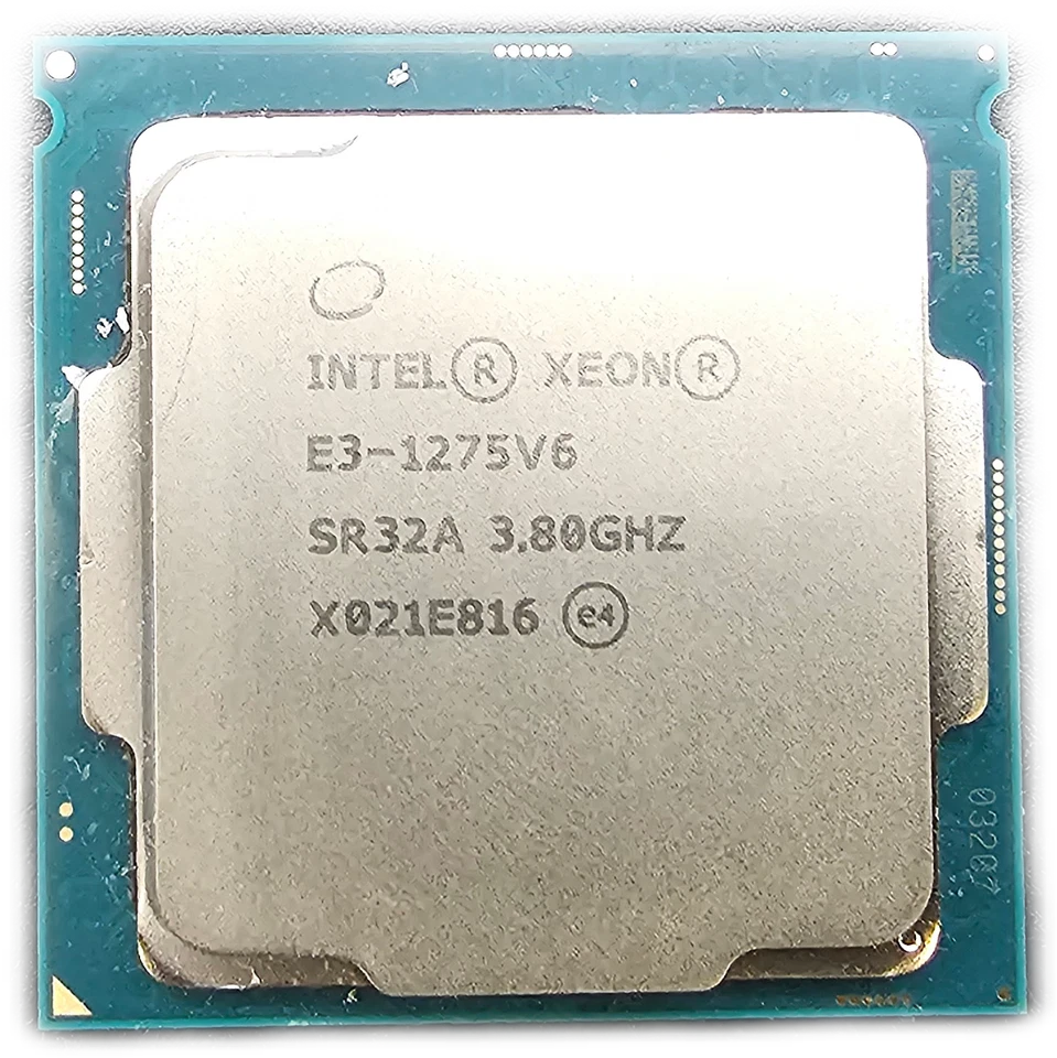 Intel Xeon E3-1275 V6 SR32A 3.8GHz 4-Core  LGA1151 CPU PROCESSOR - Image 1 of 4
