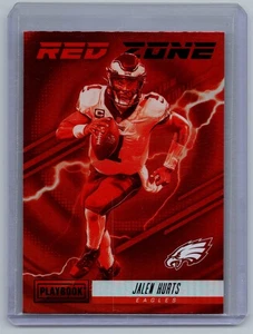 #RZ-5 Jalen Hurts 2022 Panini Playbook Red Zone Philadelphia Eagles - Foto 1 di 2