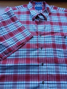 Towncraft Faltenfreies Herren XXL Kurzarm Button Down Karohemd - Bild 1 von 7